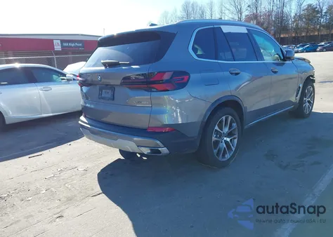 2025 BMW X5 xDrive40I из США, поврежденный, VIN 5UX23EU07S9006513
